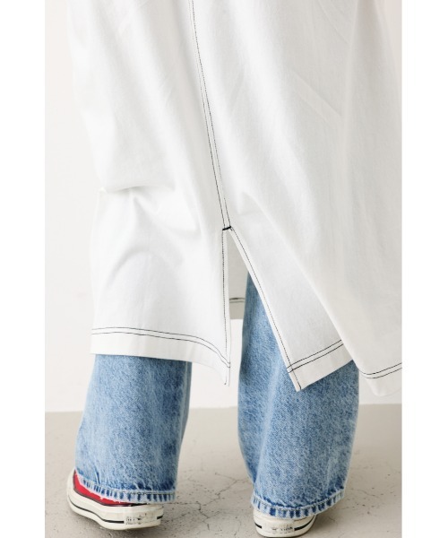 「RODEO CROWNS WIDE BOWL」 半袖ワンピース FREE オフホワイト レディース_画像5