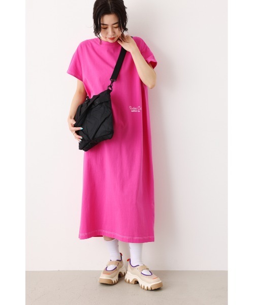 「RODEO CROWNS WIDE BOWL」 半袖ワンピース FREE オフホワイト レディース_画像6