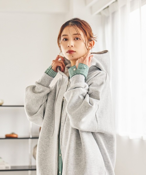 studio CLIP（スタディオクリップ） パーカー 「WEB限定」ゆるZIPBIG