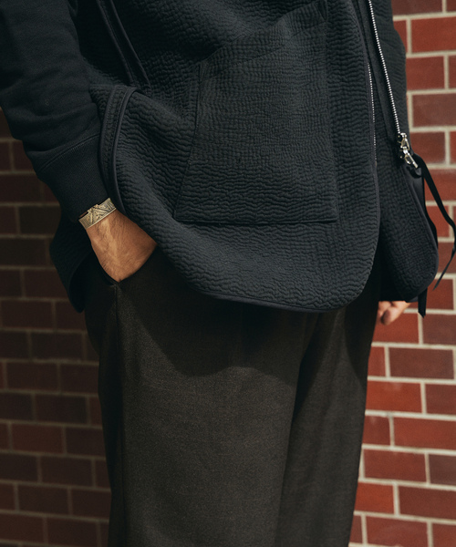 「EDIFICE LA BOUCLE」 イージーパンツ 1 ベージュ系その他 メンズ_画像9