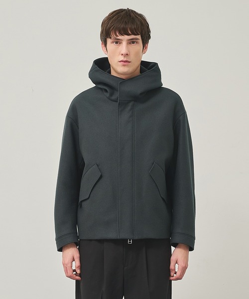 STUDIOUS（ステュディオス） モッズコート コート S140ウールメルトン