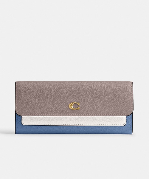 COACH（コーチ） 財布 ミラ ロング フラップ ウォレット・カラー
