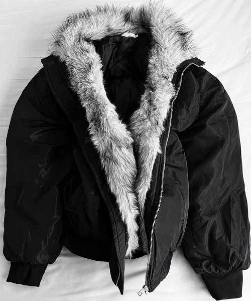 専用　cosyharuファーダウンジャケット COSYHARU（コシハル） ブルゾン アウター ファードッキングディープ