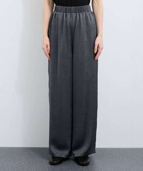 「LE CERCLE par rope'」 イージーパンツ FREE ライトグレー レディース_画像7