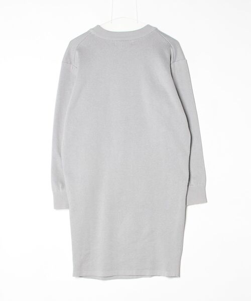 「LE CIEL BLEU」 ニットワンピース 38 グレー レディース_画像2