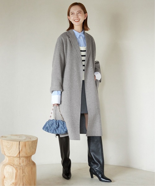 SLOBE IENA（スローブイエナ） コート 36 グレー レディース