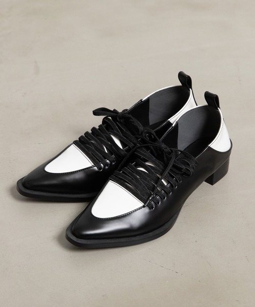 「MARECHAL TERRE」 シューズ 23.5 シルバー レディース_画像4