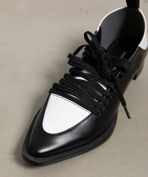 「MARECHAL TERRE」 シューズ 23.5 シルバー レディース_画像9