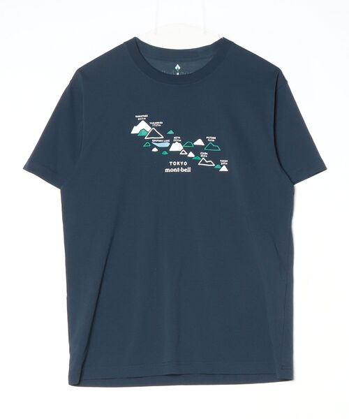 mont-bell（モンベル） 半袖Tシャツ M ネイビー メンズ : ZOZOTOWN