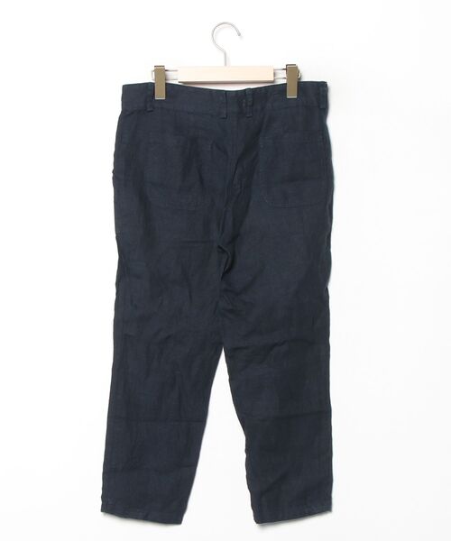 「fog linen work」 クロップドパンツ - ネイビー レディース_画像2