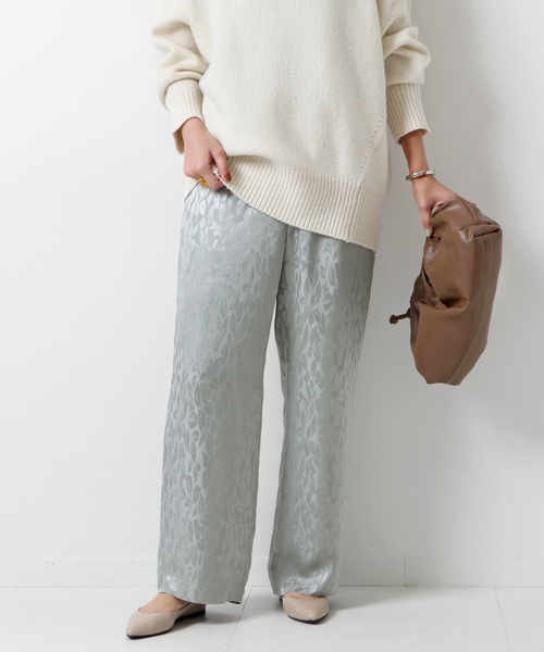 「Spick & Span」 イージーパンツ 36 ホワイト レディース_画像2