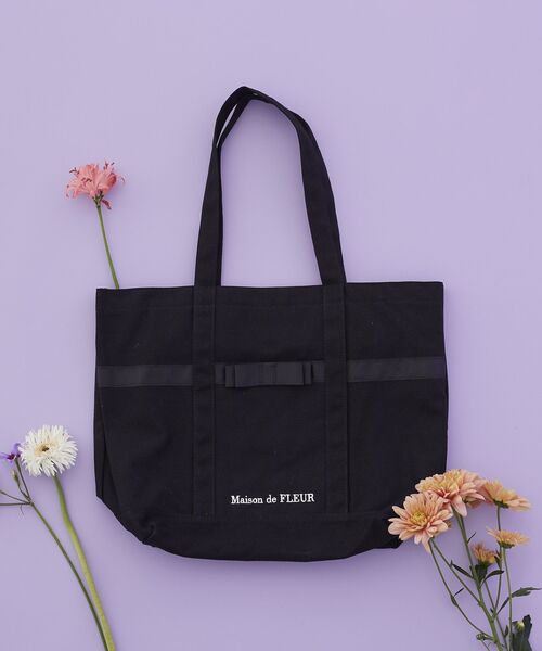 Maison de FLEUR（メゾンドフルール） トートバッグ マルチポケット