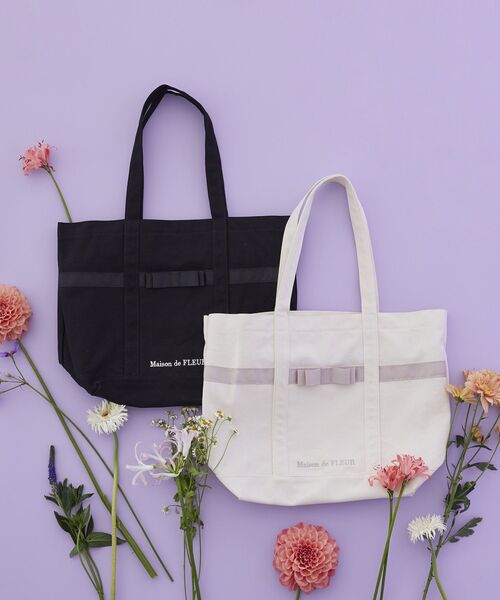 Maison de FLEUR（メゾンドフルール） トートバッグ マルチポケット