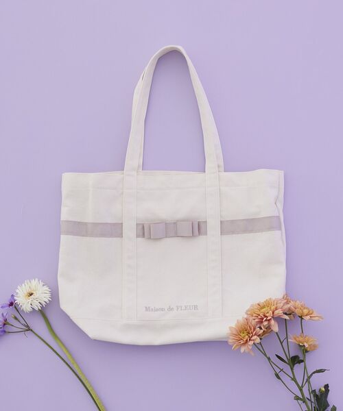 Maison de FLEUR（メゾンドフルール） トートバッグ マルチポケット