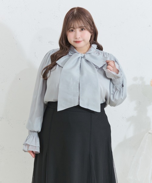Louiosy（ルオシー） ブラウス シャツ 「Louiosy」「大きいサイズ