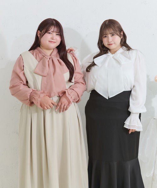 Louiosy（ルオシー） ブラウス シャツ 「Louiosy」「大きいサイズ