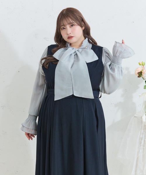 Louiosy（ルオシー） ブラウス シャツ 「Louiosy」「大きいサイズ 