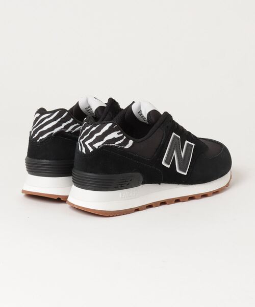 「New Balance」 ローカットスニーカー 23.5cm ブラック レディース_画像7