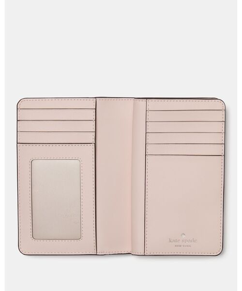 新品 ケイトスペード kate spade 2つ折り財布 ミディアム コンパクト バイフォールド ウォレット ディープジェイド デヴィン ミディアム バイフォールド ウォレット | 二つ折り・ミニ財布