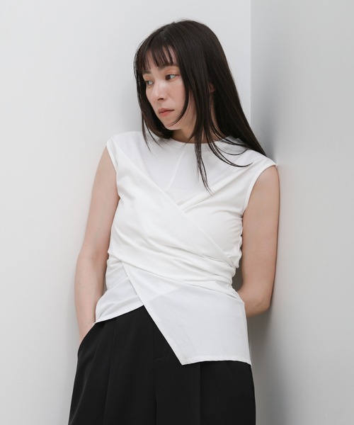 select MOCA（セレクトモカ） tシャツ ウエストラップノースリーブ