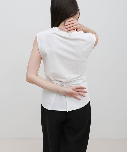select MOCA（セレクトモカ） tシャツ ウエストラップノースリーブ