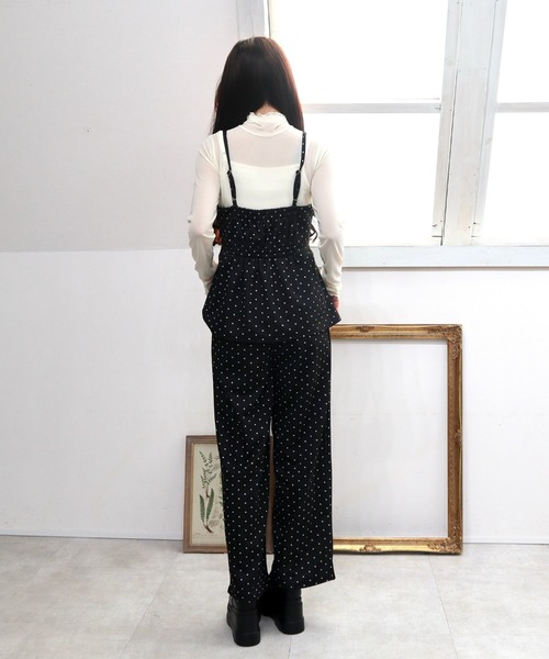 CECIL McBEE（セシルマクビー） ワンピース ドット柄ジャガードキャミ