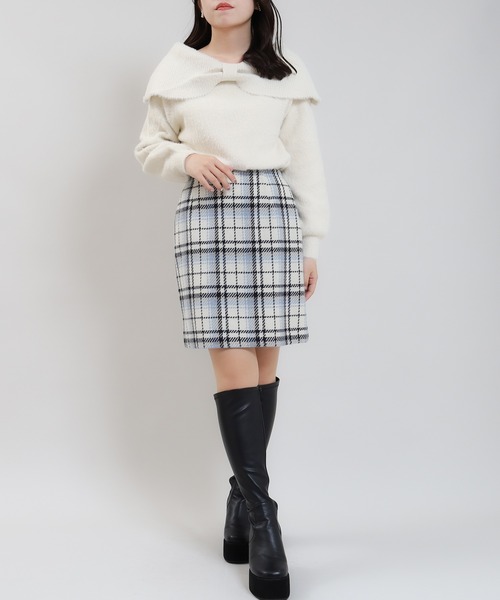 「ASTORIA ODIER」 スカート MEDIUM ホワイト レディース_画像2