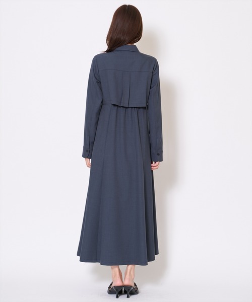 AND COUTURE（アンドクチュール） ワンピース サファリシャツ
