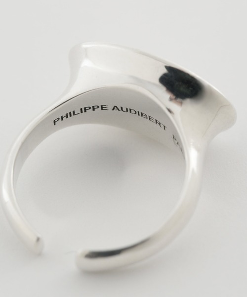 「PHILIPPE AUDIBERT」 リング FREE シルバー レディース_画像4