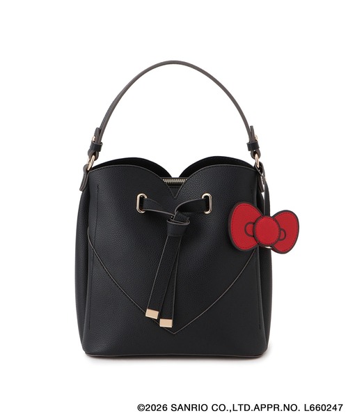 【1点のみ】VIPノベルティー　ハートバッグ VIS（ビス） ショルダーバッグ バッグ 「HELLO KITTY×VIS」ハート