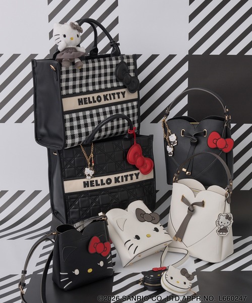 VIS（ビス） ショルダーバッグ バッグ 「HELLO KITTY×VIS」ハート
