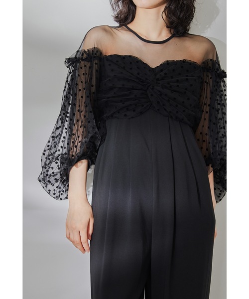 「niana」 オールインワン L グレー レディースの画像