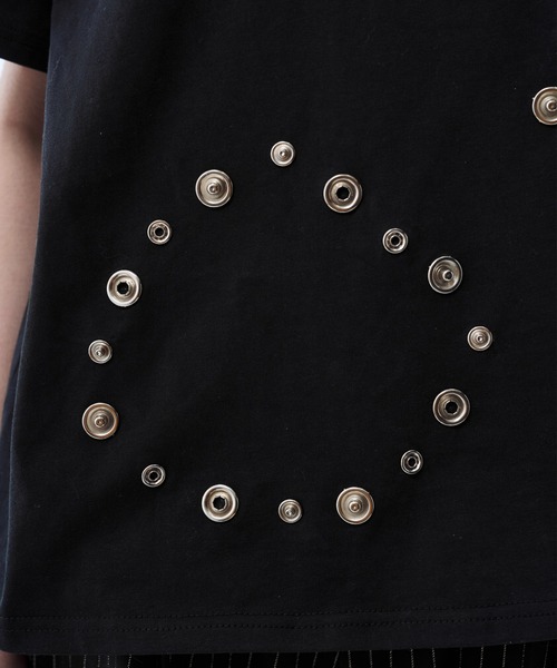 tシャツ 3way reversible eyelet design tee / 3ウェイリバーシブル