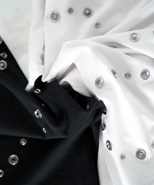 tシャツ 3way reversible eyelet design tee / 3ウェイリバーシブル