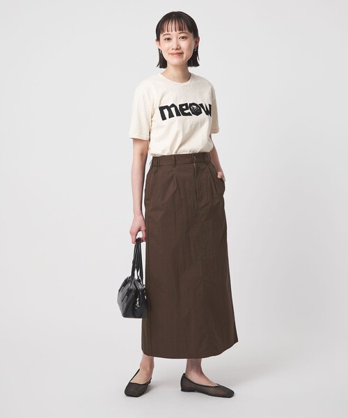 スカート グロッシー スカートの画像