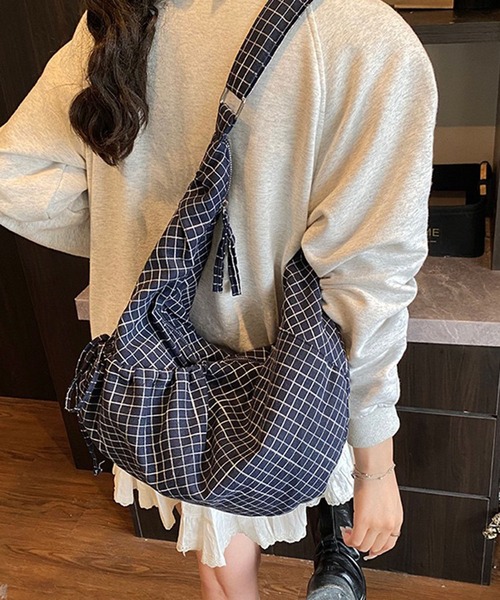 WESTSEA（ウエストシー） ショルダーバッグ バッグ チェック柄 