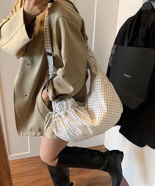 WESTSEA（ウエストシー） ショルダーバッグ バッグ チェック柄 