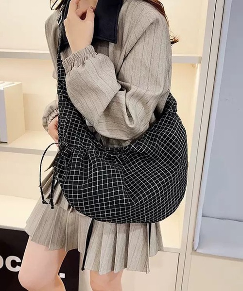 WESTSEA（ウエストシー） ショルダーバッグ バッグ チェック柄 