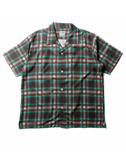 HOUSTON（ヒューストン） シャツ 「7色展開」HOUSTON OMBRE CHECK S/S