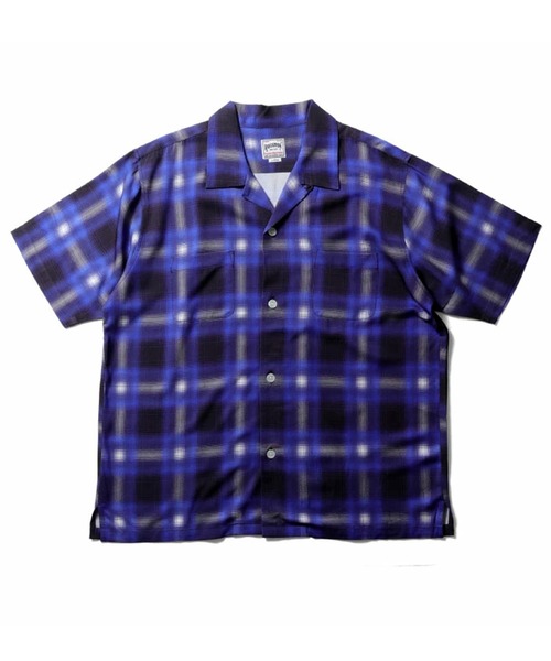 HOUSTON（ヒューストン） シャツ 「7色展開」HOUSTON OMBRE CHECK S/S