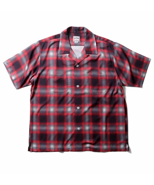 HOUSTON（ヒューストン） シャツ 「7色展開」HOUSTON OMBRE CHECK S/S