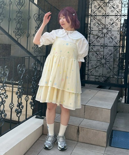 Candy Stripper（キャンディーストリッパー） tシャツ BIG COLLAR
