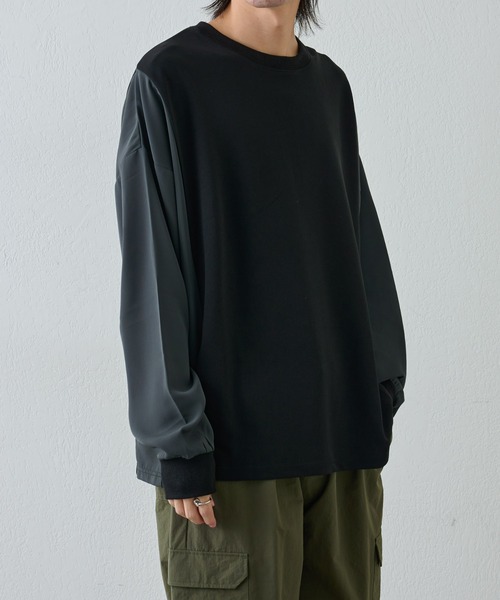 「COLONY 2139」 長袖Tシャツ MEDIUM ブラック系その他 メンズ_画像8