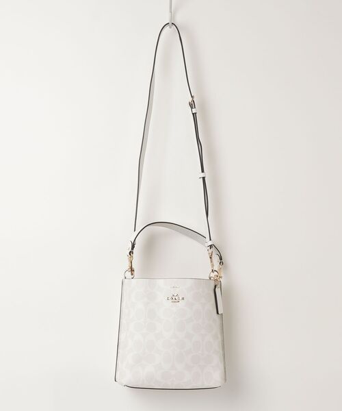 ◇コーチ　2wayバック　ハンド&ショルダーバック◇新品未使用•ホワイト COACH（コーチ） 2WAYバッグ - ホワイト レディース : ZOZOTOWN Yahoo