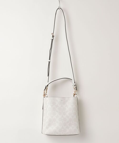 COACH（コーチ） 2WAYバッグ - ホワイト レディース : ZOZOTOWN Yahoo