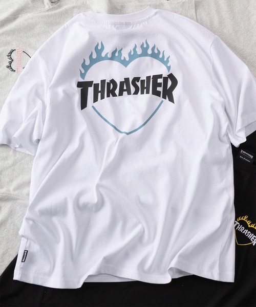 thrasher スラッシャー tシャツ L THRASHER（スラッシャー） tシャツ 「70」 「THRASHER/スラッシャー