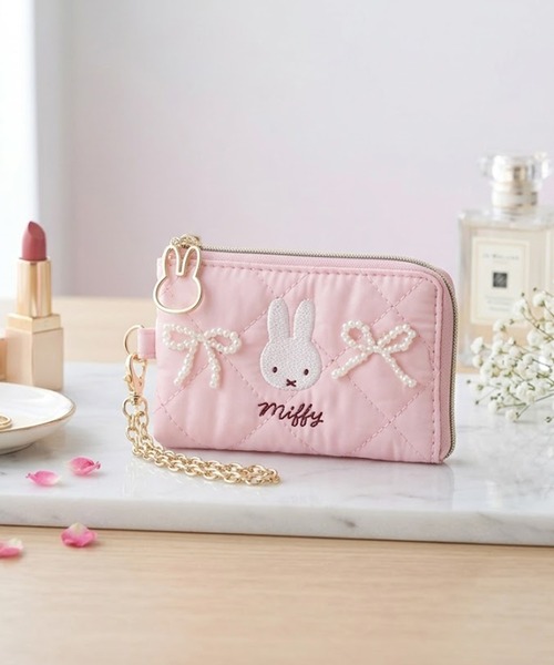 Miffy（ミッフィー） キーケース キルティングパールシリーズ スマート