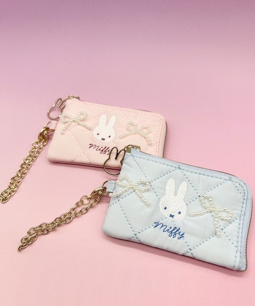Miffy（ミッフィー） キーケース キルティングパールシリーズ スマート