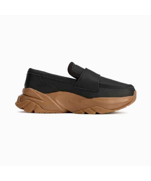 Puma ウィメンズ ローファー ブラック PUMA（プーマ） シューズ 24.5cm ブラック×ブラック レディース
