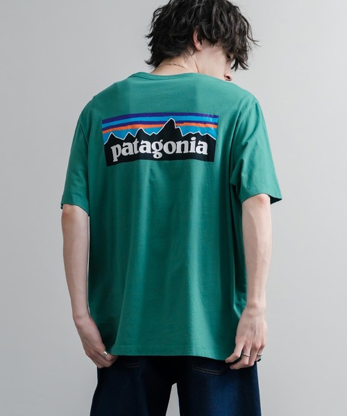 patagonia（パタゴニア） tシャツ MS P 6 LOGO T SHIRT オーガニック